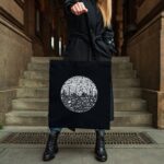 Plátěna taška BOTUMY – Černá